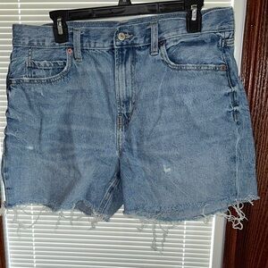 Old Navy Light Blue Denim Cutoff Shorts